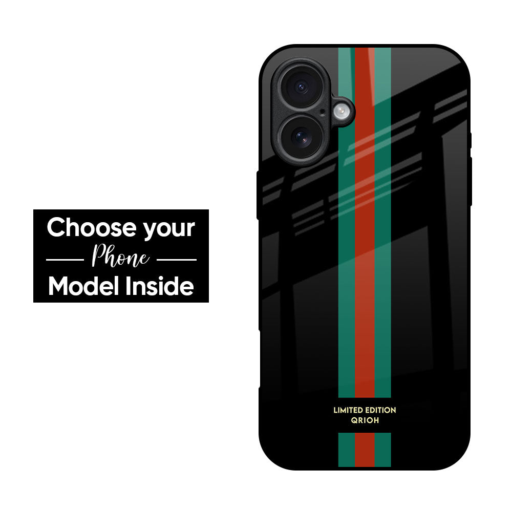 Tricolor Palette Glass Case