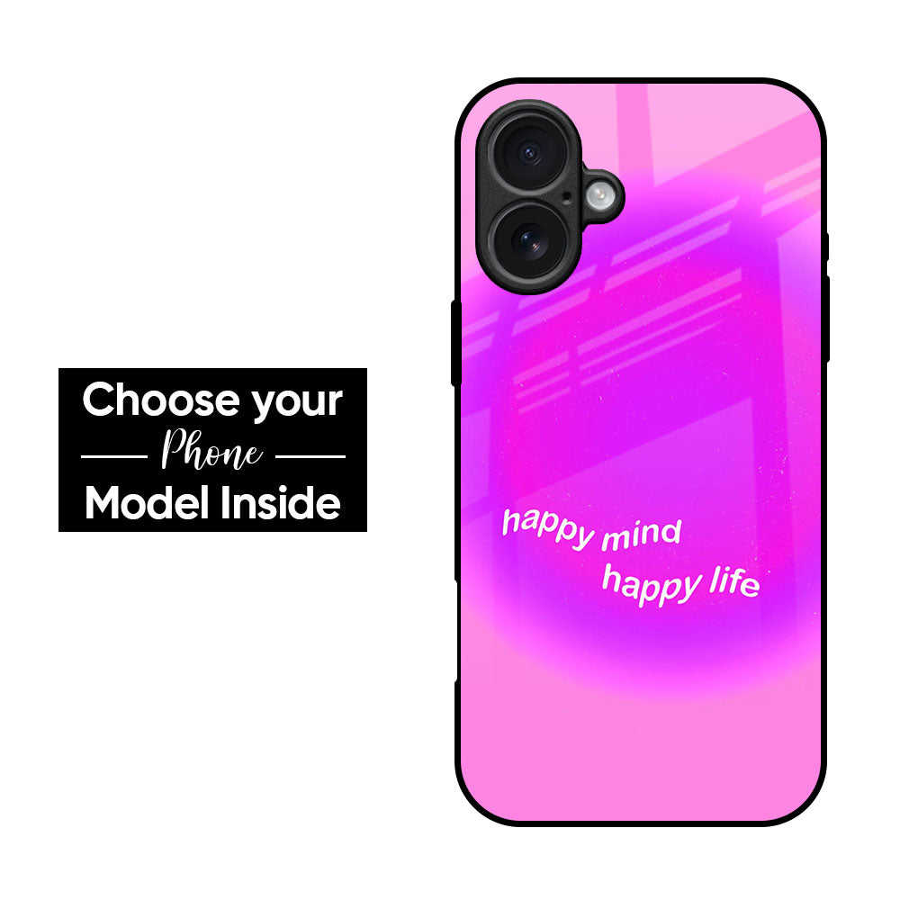 Qrioh Happy Mind Glass Case