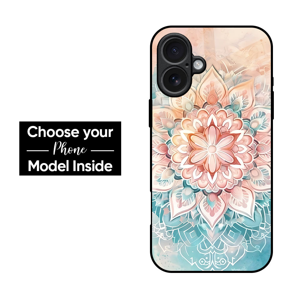 Mandala Mirage Glass Case