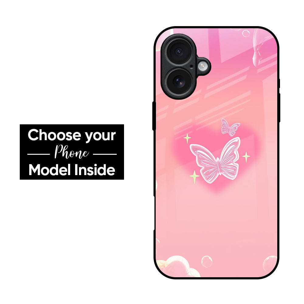 Fluttering Bliss Glass Case