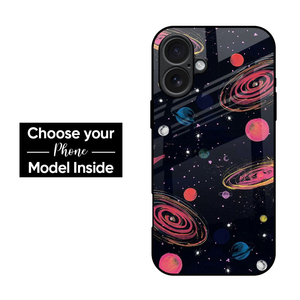 Galaxy In Dream Glass Case