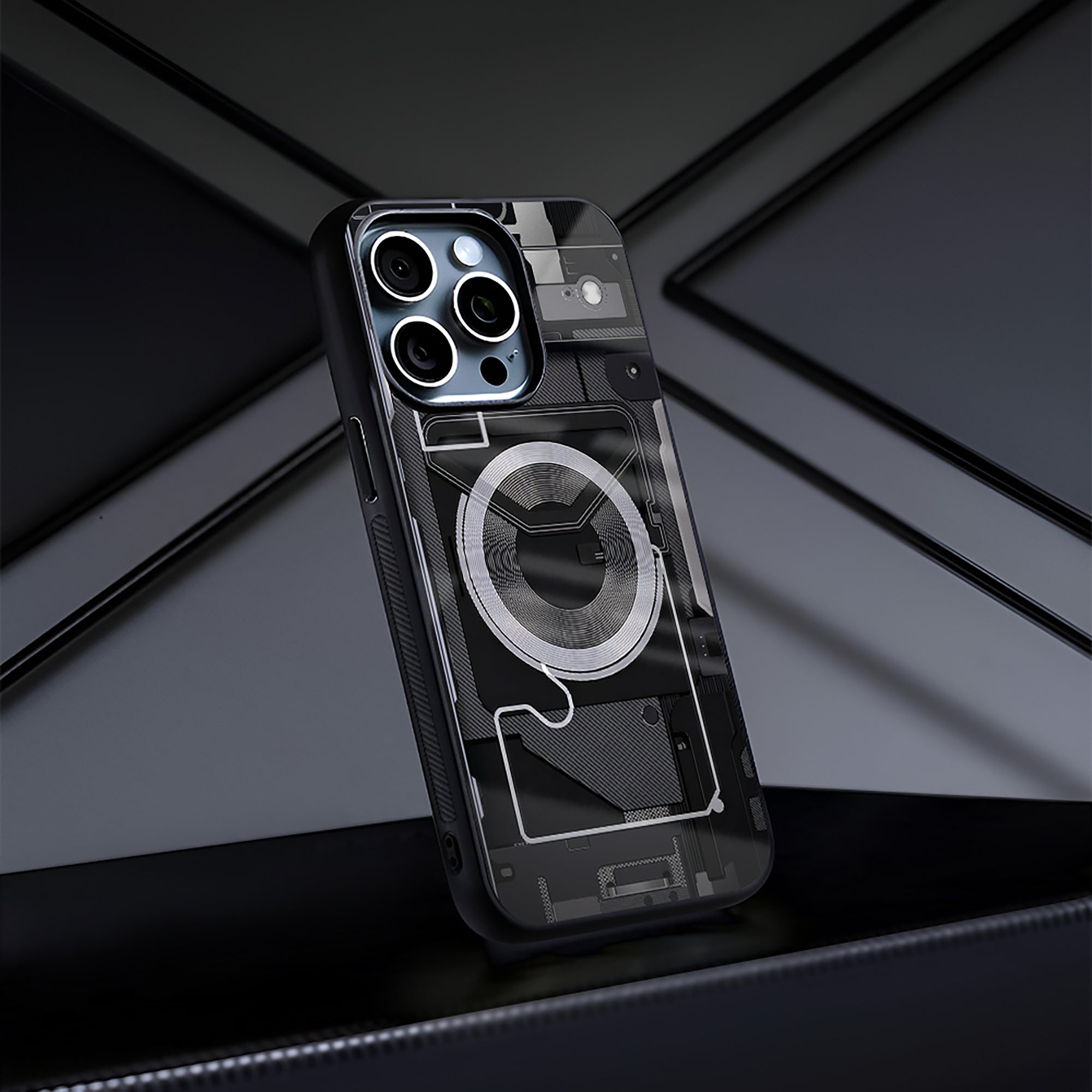 Phantom Loop Glass Case - Glass Back Cover for Phone (View 1)