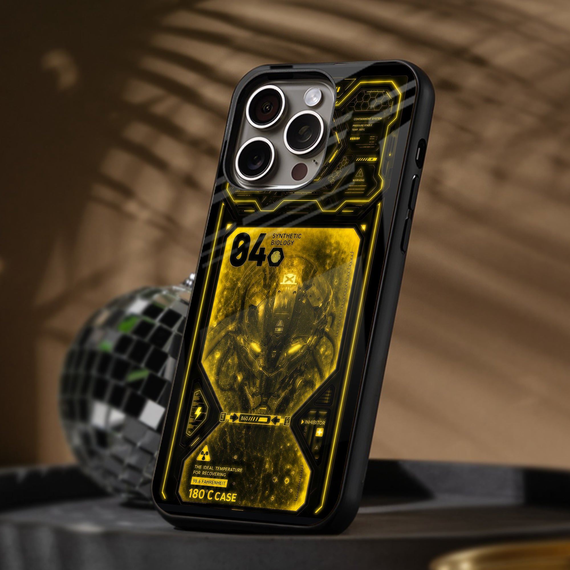 Armor Striker Glass Case - Glass Back Cover for Phone (View 1)