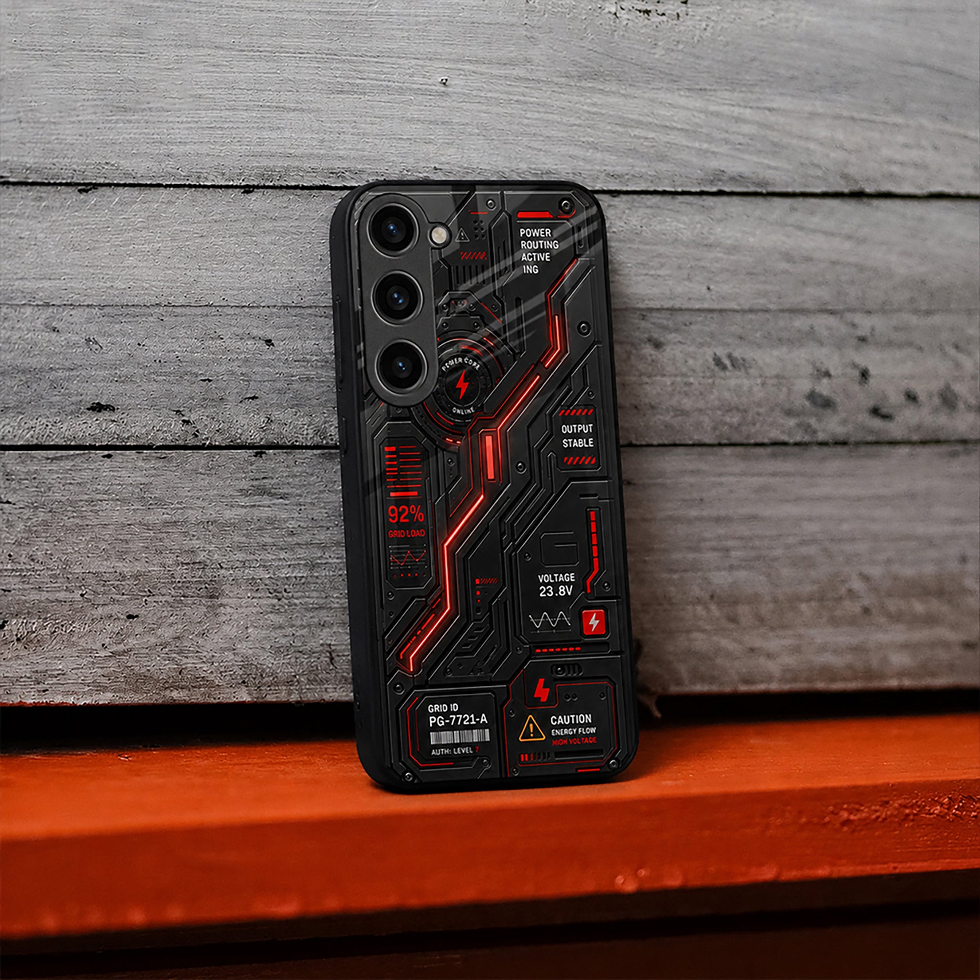 Nitro Trace Glass Case - Glass Back Cover for Phone (View 1)