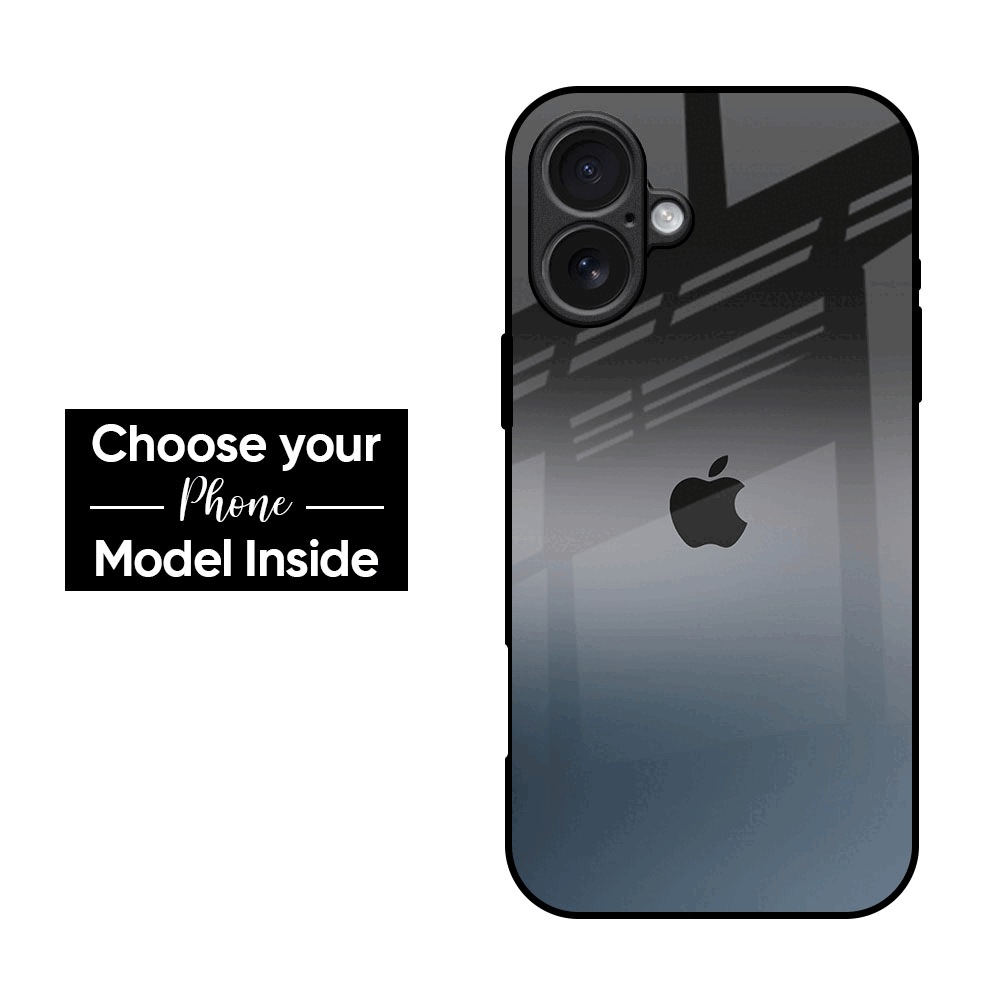 Dramatic Grey Glass Case