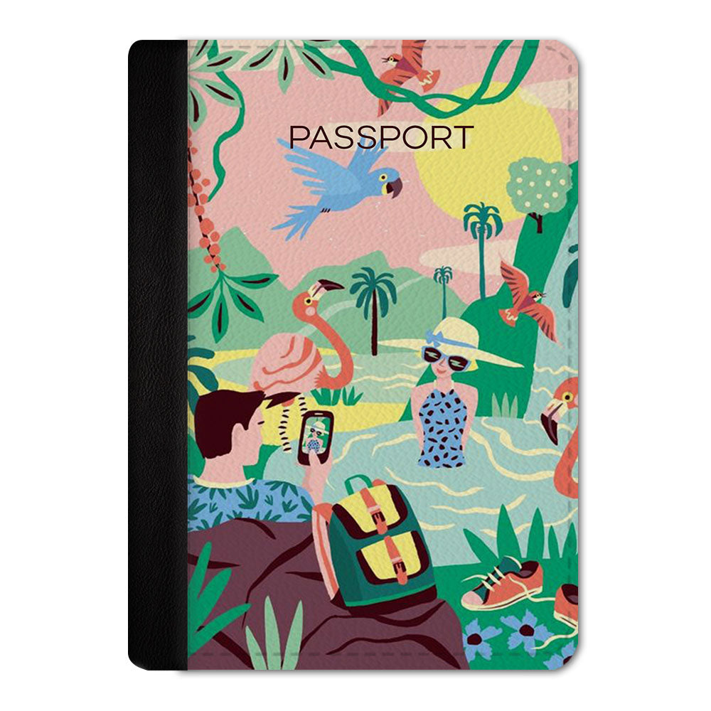 Tropical Passport Cover