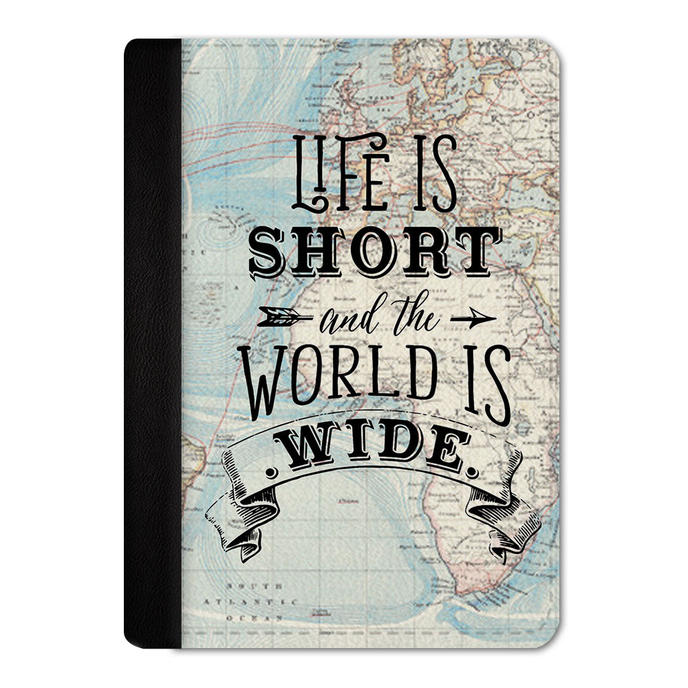 Travel Quote Passport Cover