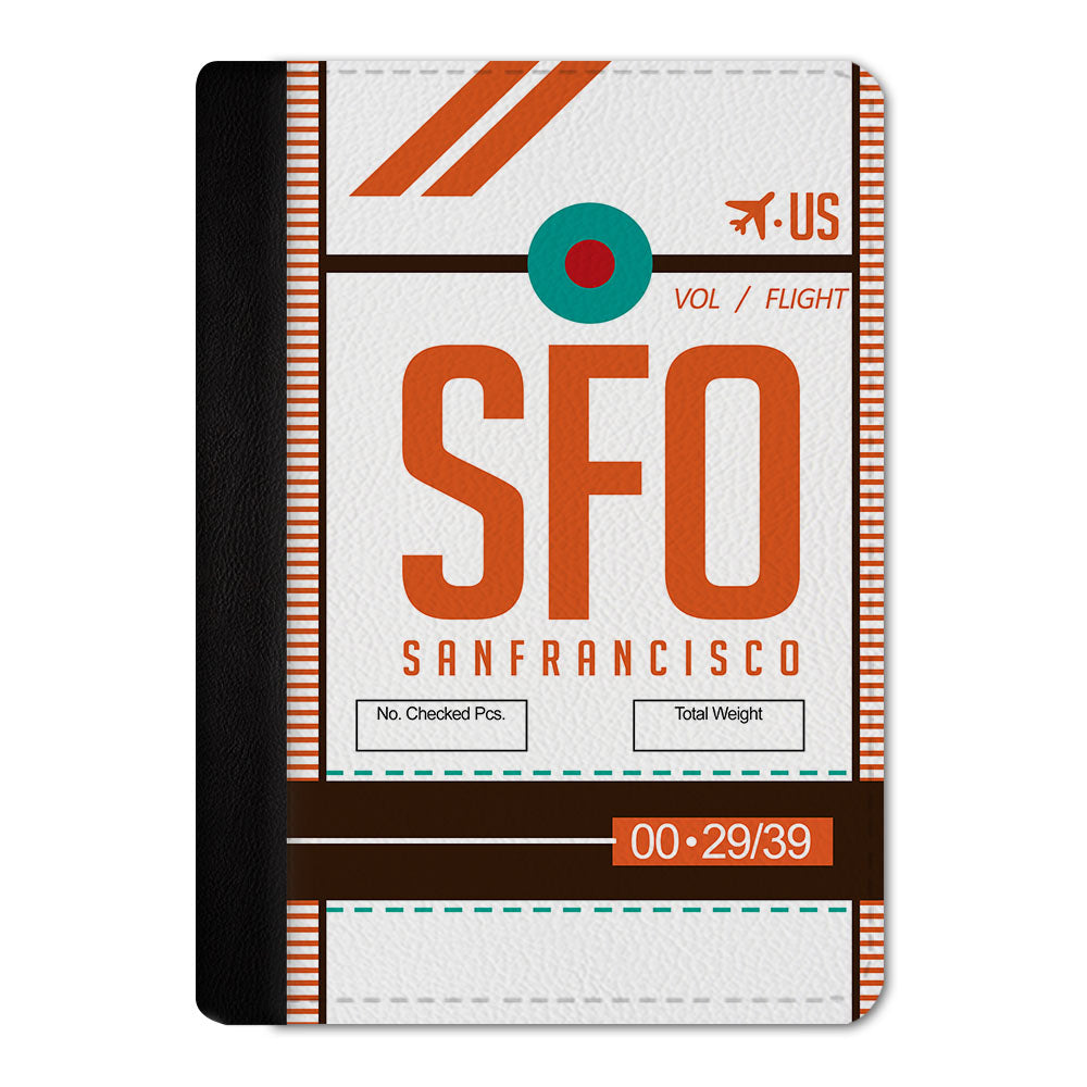 Flight Tag Passport Cover