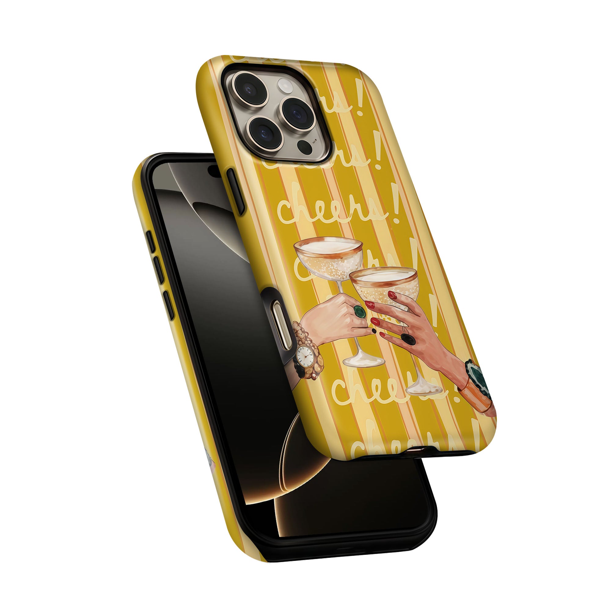 Retro Cheers Tough Case