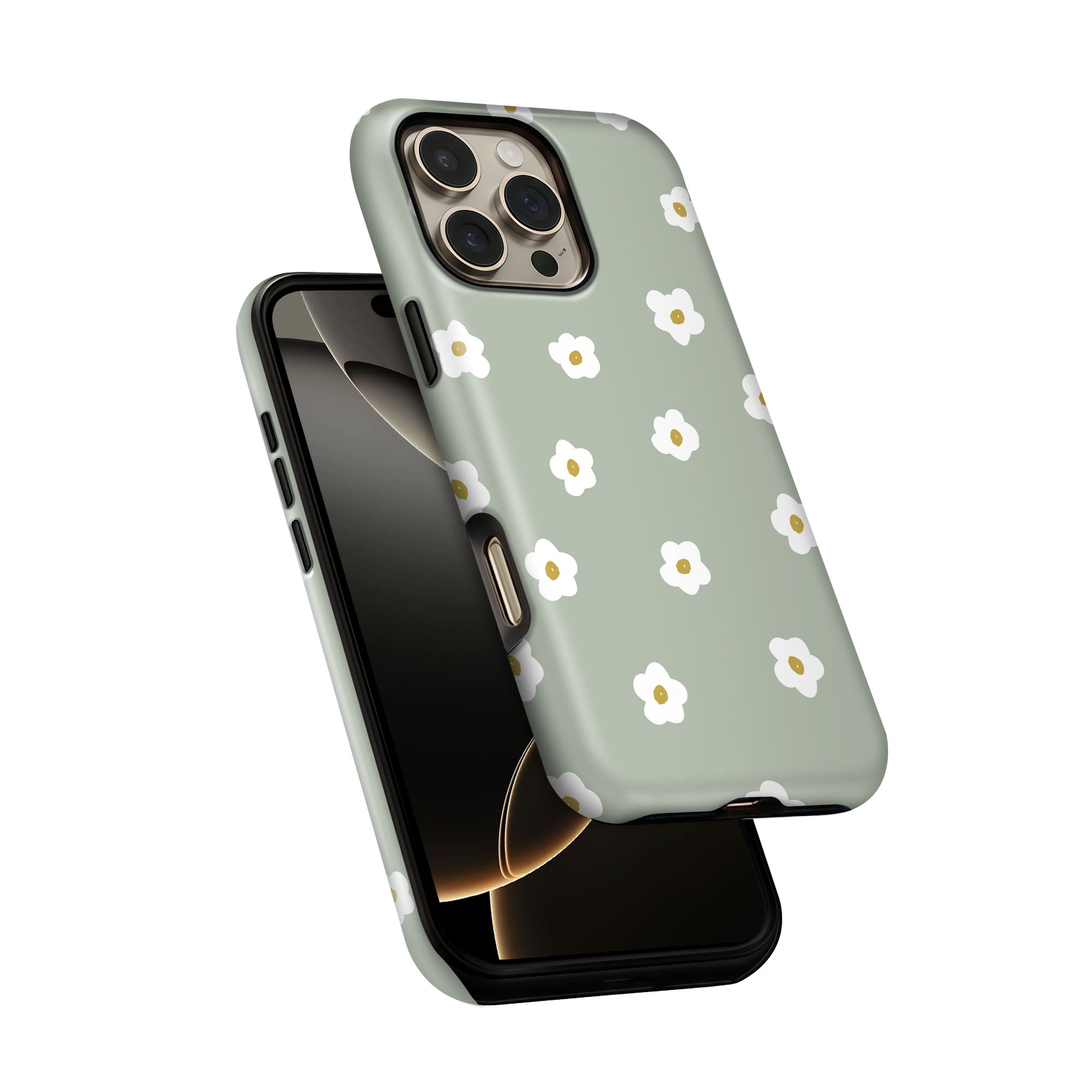 Mint Bloom Tough Case