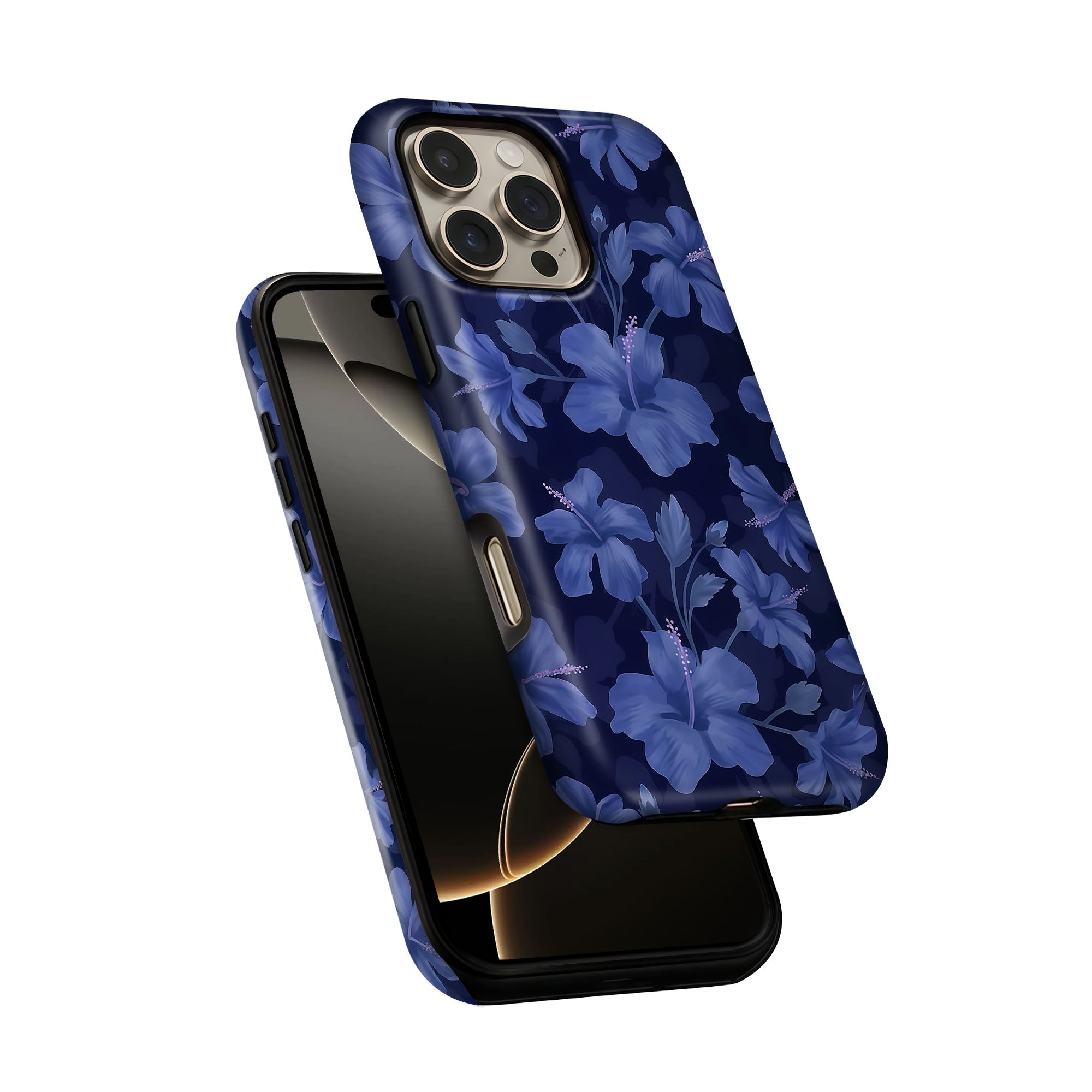 Midnight Hibiscus Tough Case