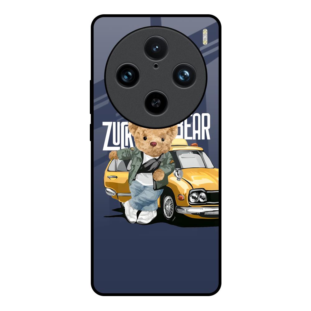 Adventurous Bear Vivo X100 Pro 5G Glass Back Cover Online