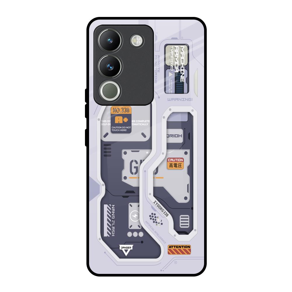Tech Savvy Vivo Y200 5G Glass Back Cover Online