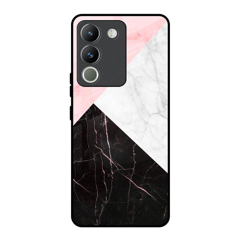 Marble Collage Art Vivo Y200 5G Glass Back Cover Online
