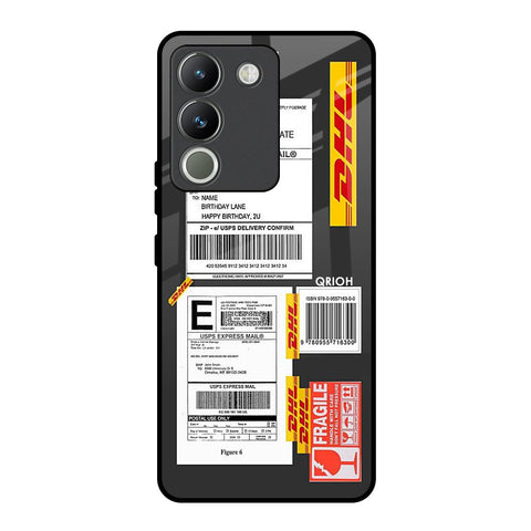 Cool Barcode Label Vivo Y200 5G Glass Back Cover Online