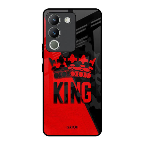 I Am A King Vivo Y200 5G Glass Back Cover Online