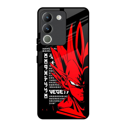 Red Vegeta Vivo Y200 5G Glass Back Cover Online