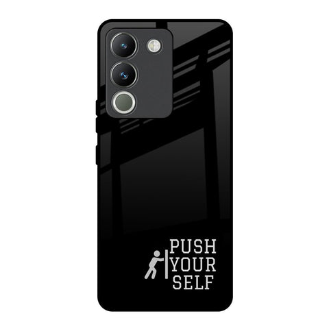 Push Your Self Vivo Y200 5G Glass Back Cover Online