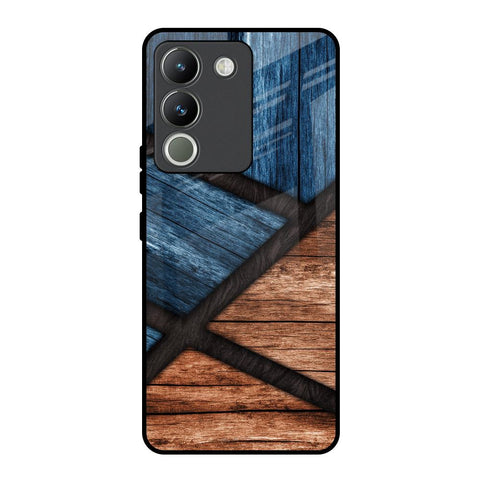 Wooden Tiles Vivo Y200 5G Glass Back Cover Online