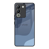 Navy Blue Ombre Vivo Y200 5G Glass Back Cover Online