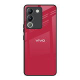 Solo Maroon Vivo Y200 5G Glass Back Cover Online