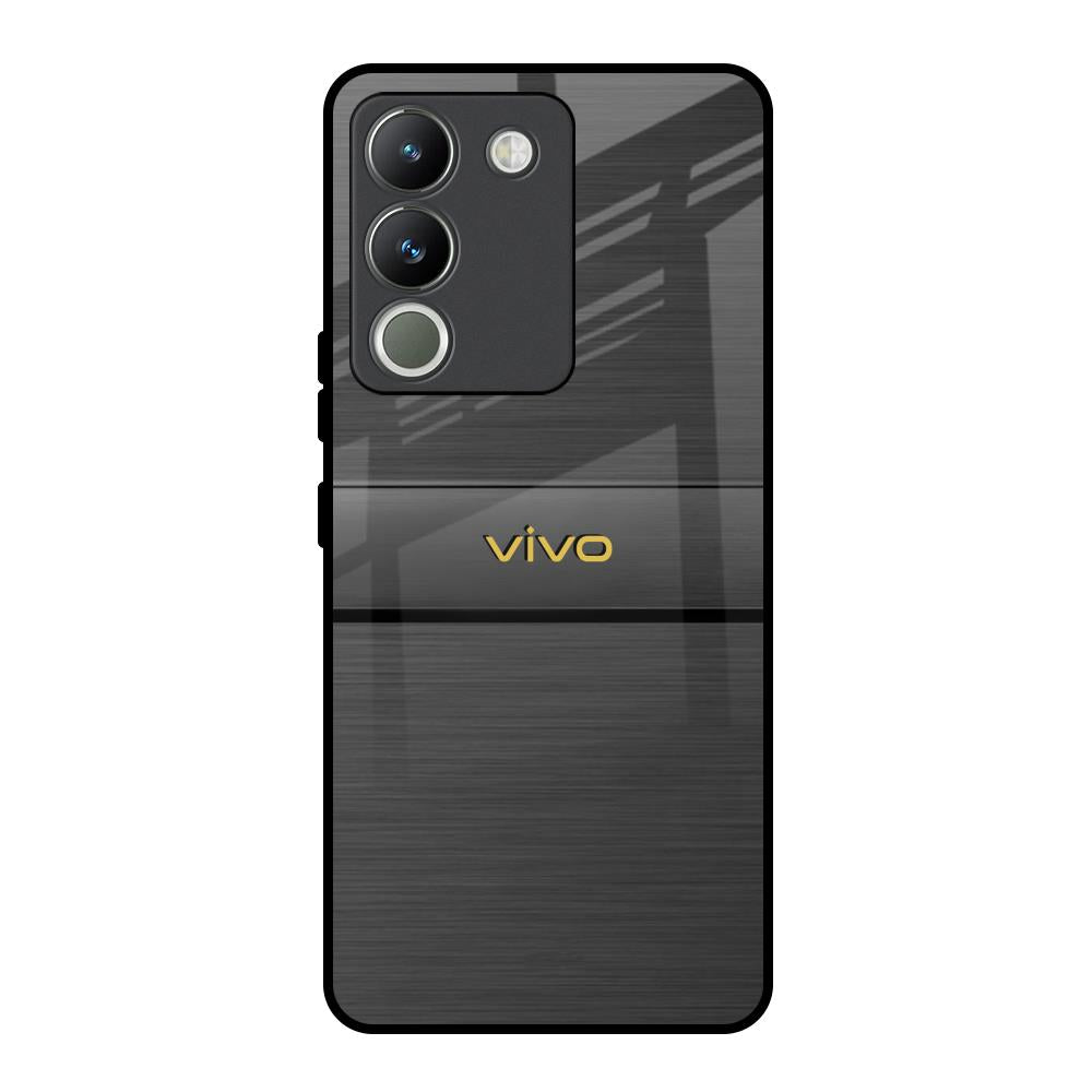Grey Metallic Glass Vivo Y200 5G Glass Back Cover Online