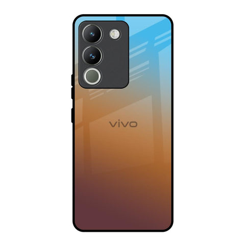 Rich Brown Vivo Y200 5G Glass Back Cover Online