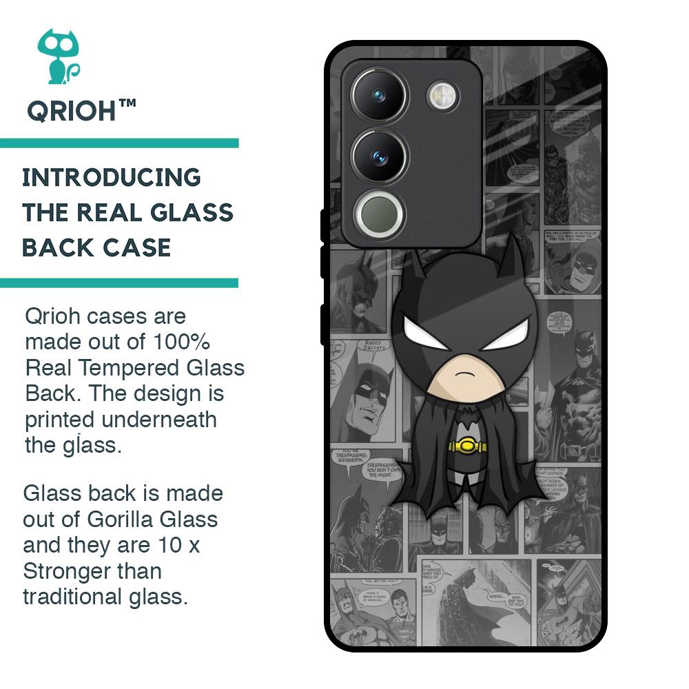 Cartoon Art Glass Case for Vivo Y200 5G