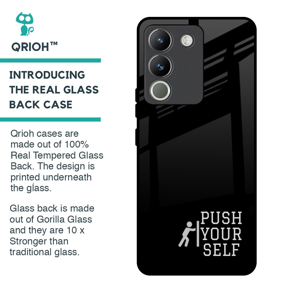 Push Your Self Glass Case for Vivo Y200 5G