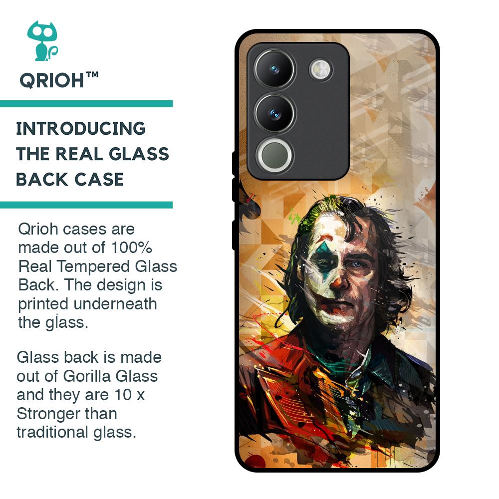 Psycho Villain Glass Case for Vivo Y200 5G