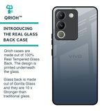 Smokey Grey Color Glass Case For Vivo Y200 5G