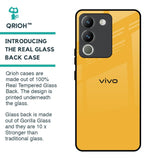 Fluorescent Yellow Glass case for Vivo Y200 5G