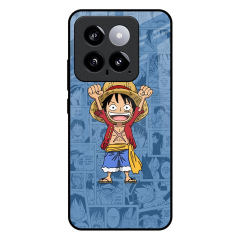 Chubby Anime Mi 14 Glass Back Cover Online