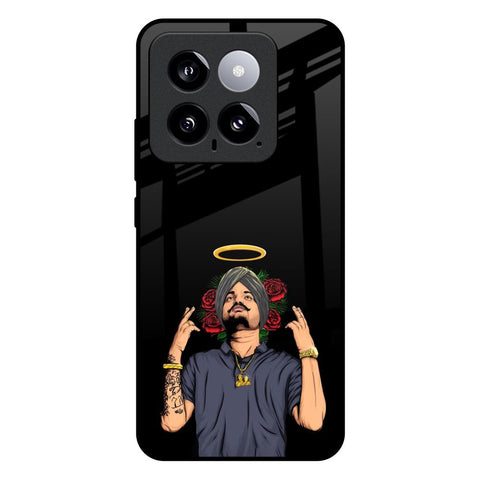 Punjabi Singer Poster Mi 14 Glass Back Cover Online