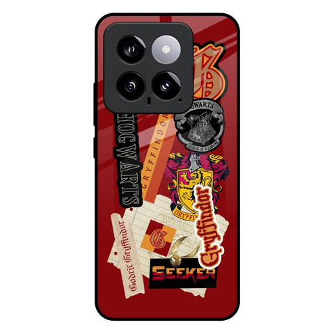 Gryffindor Mi 14 Glass Back Cover Online