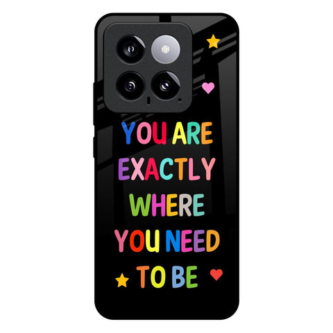 Magical Words Mi 14 Glass Back Cover Online
