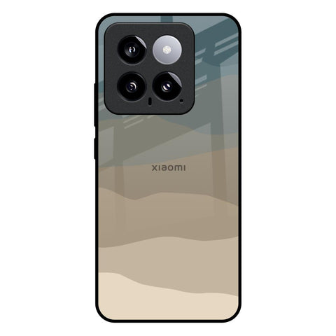 Abstract Mountain Pattern Mi 14 Glass Back Cover Online