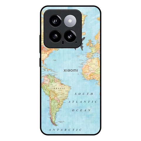 Fly Around The World Mi 14 Glass Back Cover Online