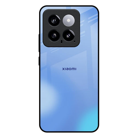 Vibrant Blue Texture Mi 14 Glass Back Cover Online