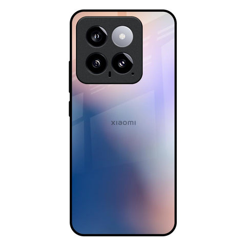 Blue Mauve Gradient Mi 14 Glass Back Cover Online