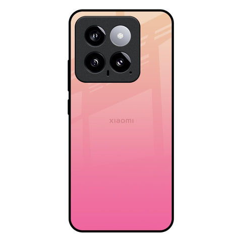 Pastel Pink Gradient Mi 14 Glass Back Cover Online