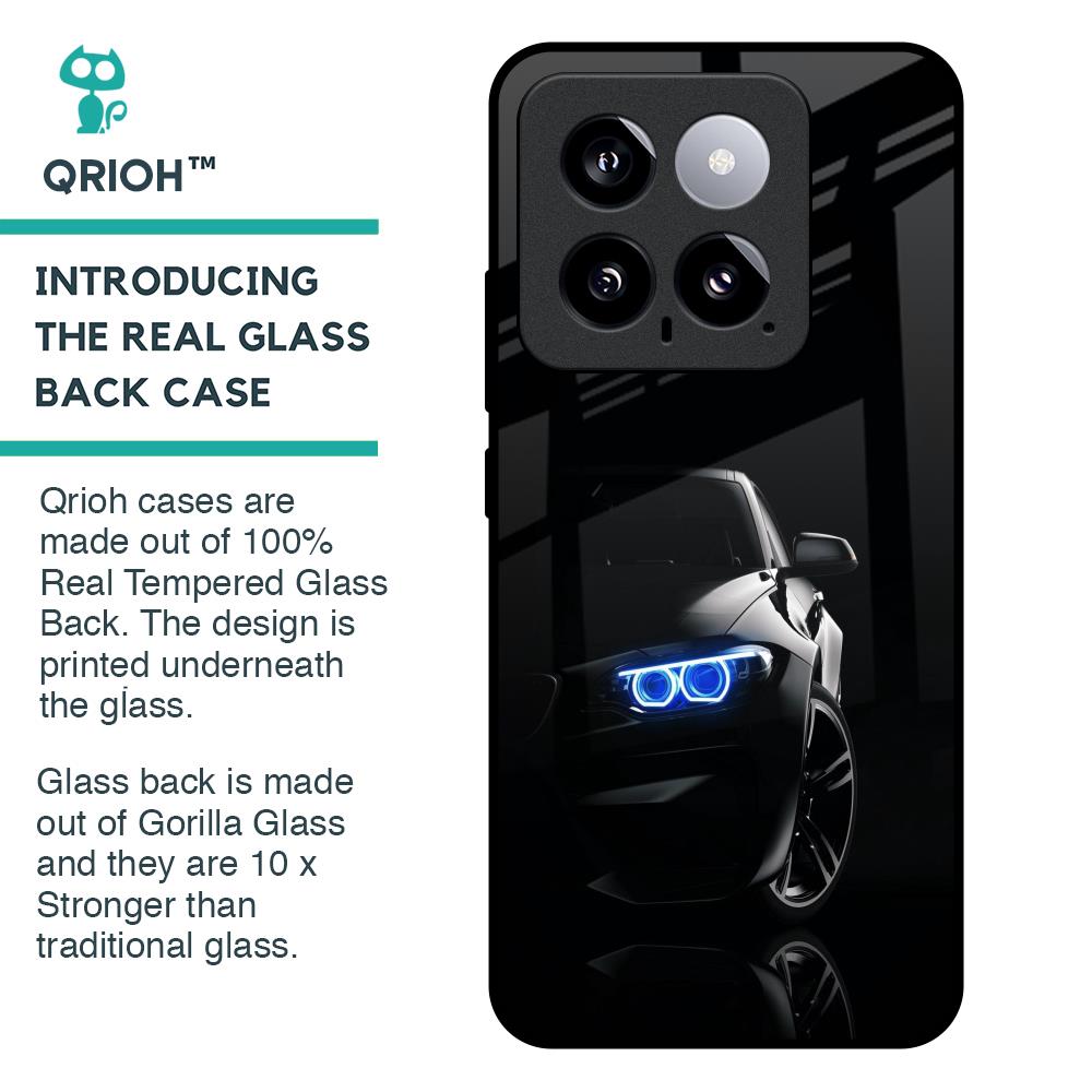 Car In Dark Glass Case for Mi 14