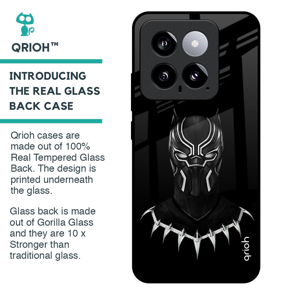Dark Superhero Glass Case for Mi 14