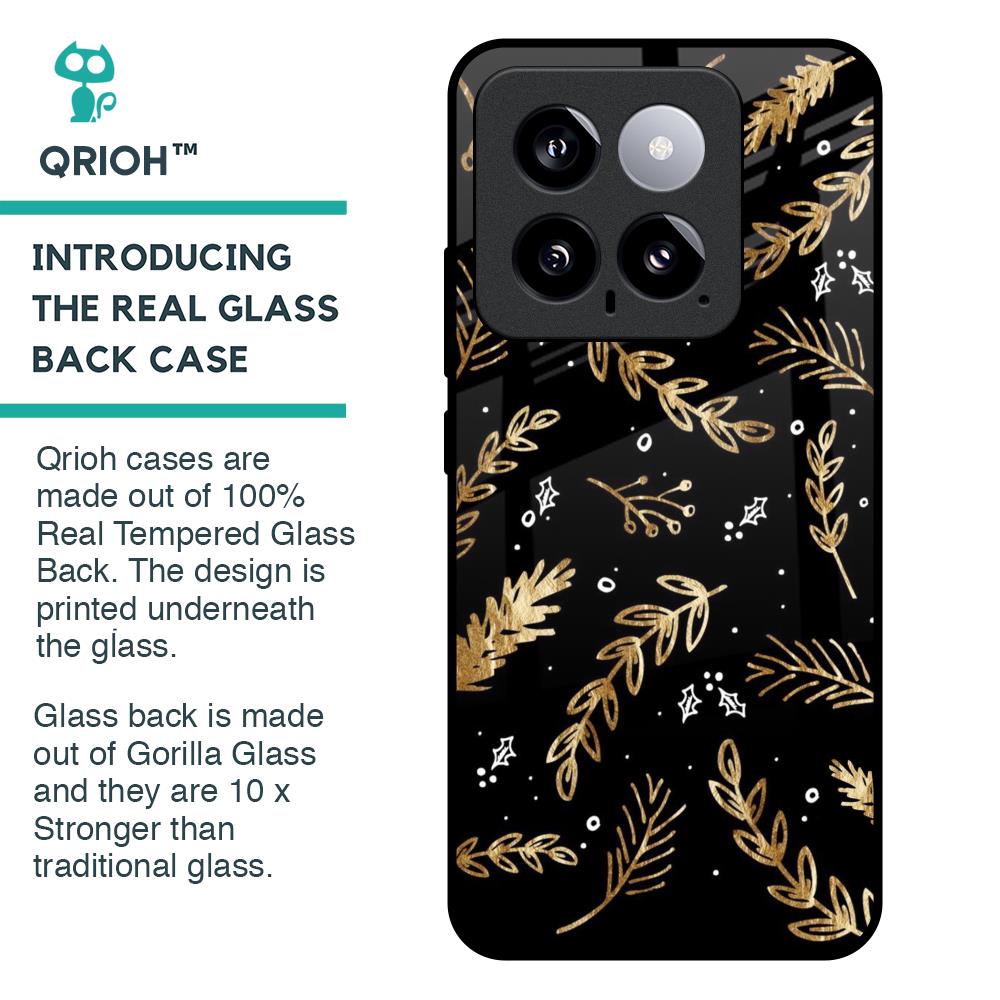 Autumn Leaves Glass Case for Mi 14