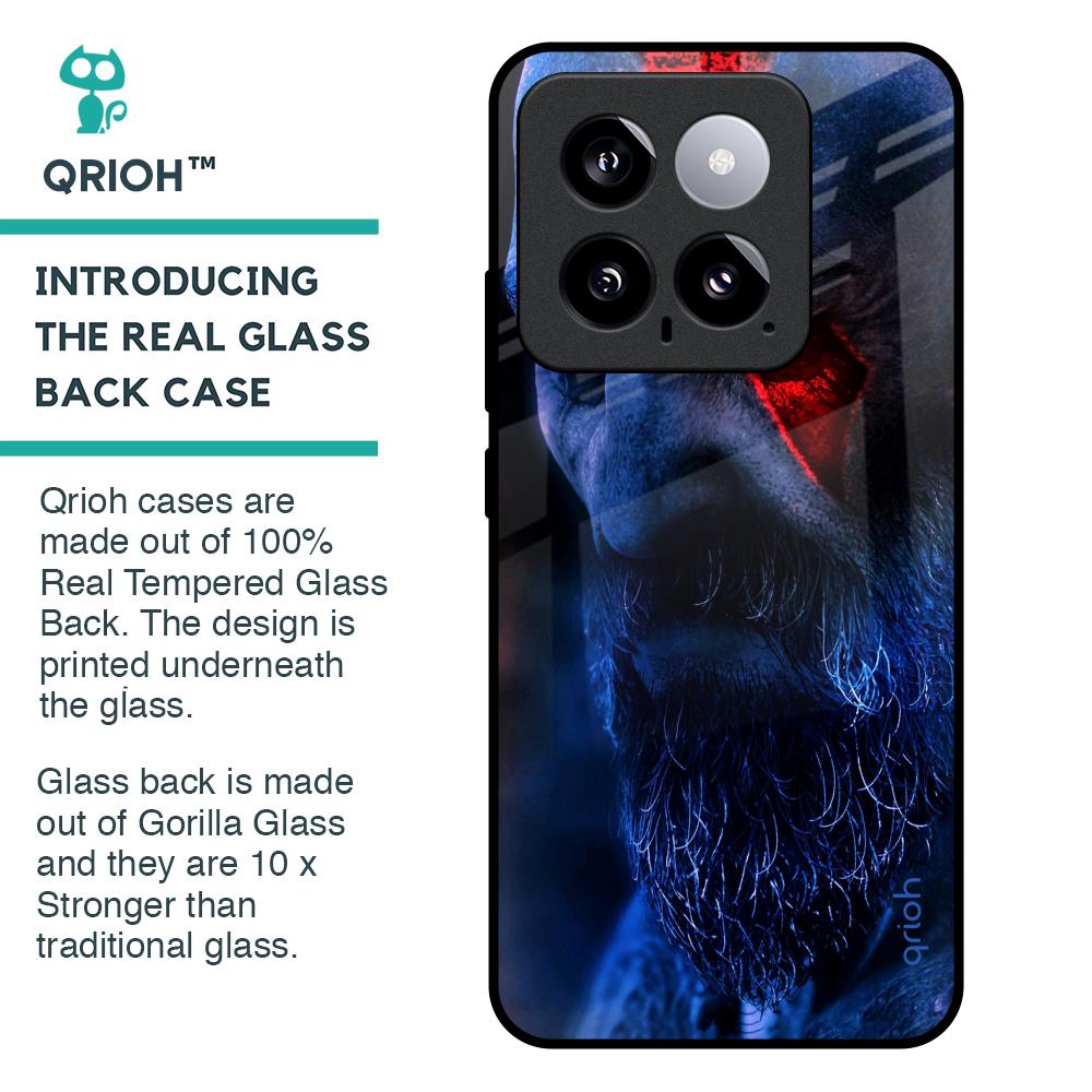 God Of War Glass Case For Mi 14