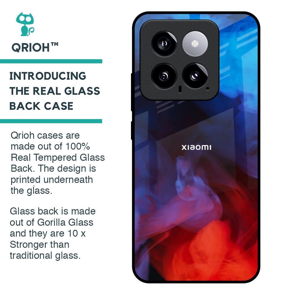 Dim Smoke Glass Case for Mi 14