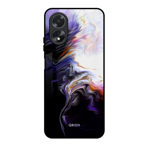 Enigma Smoke Oppo A18 Glass Back Cover Online