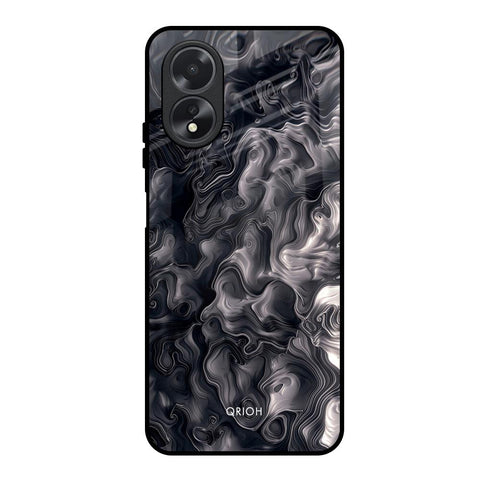Cryptic Smoke Oppo A18 Glass Back Cover Online