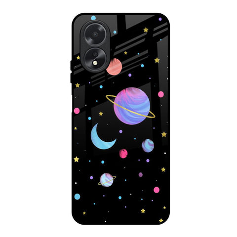 Planet Play Oppo A18 Glass Back Cover Online