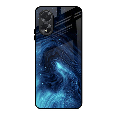 Dazzling Ocean Gradient Oppo A18 Glass Back Cover Online